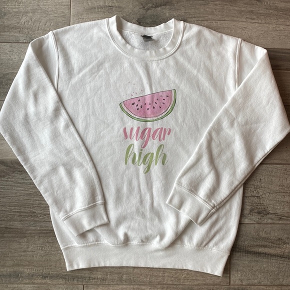 Gildan Tops - Watermelon Sugar High Crewneck Sweatshirt